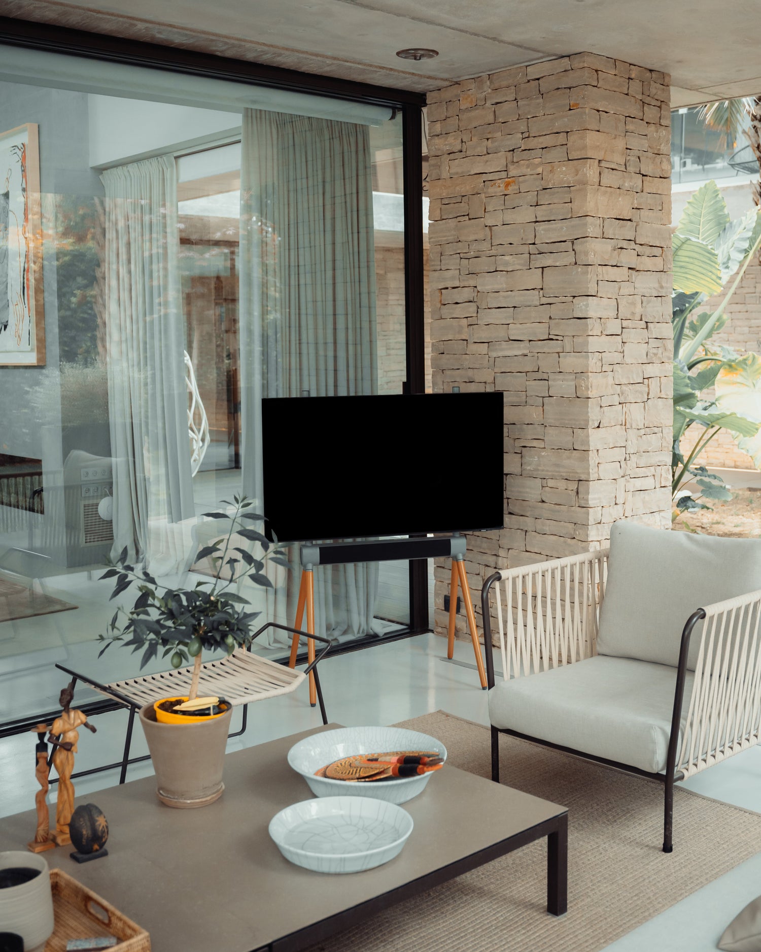 Soportes con Barra de Sonido