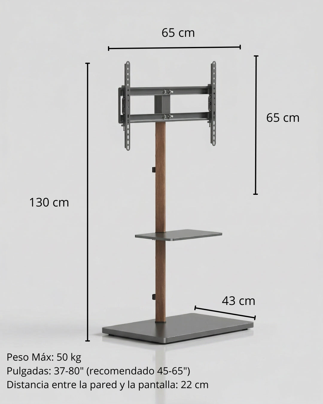 Soporte TV de pie ⎮BODHI - ROSTRO