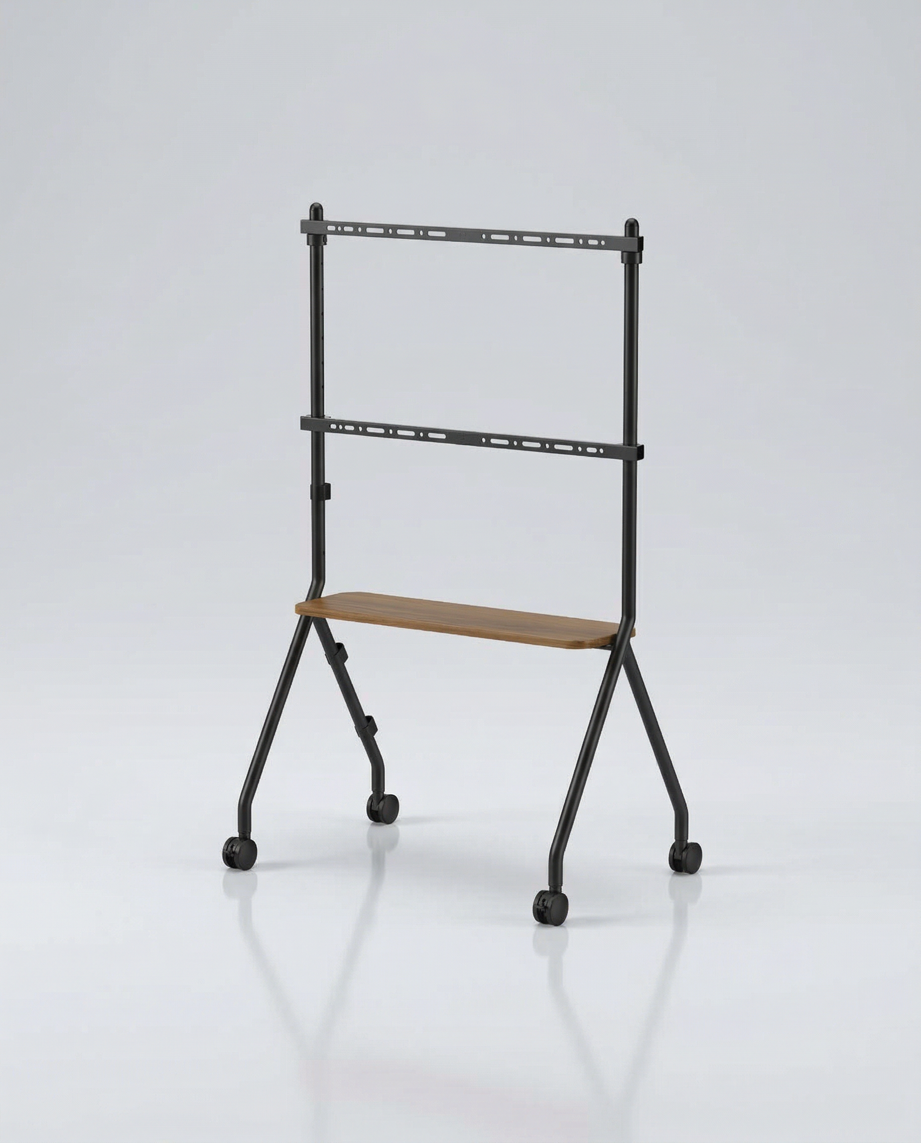 Soporte TV con ruedas ⎮ROLLIN NATURE 2.0 - ROSTRO