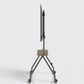 Soporte TV con ruedas ⎮ROLLIN NATURE 2.0 - ROSTRO