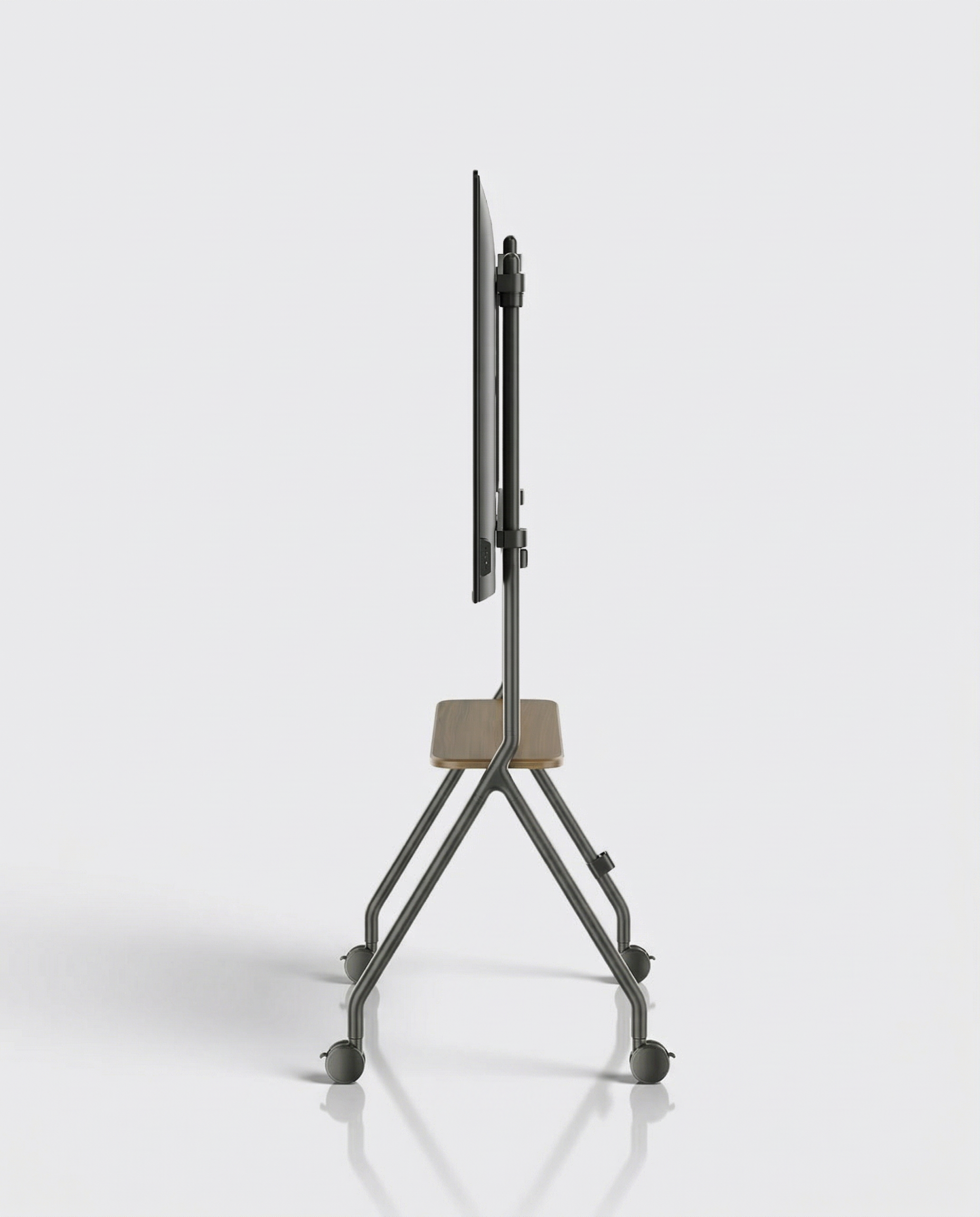 Soporte TV con ruedas ⎮ROLLIN NATURE 2.0 - ROSTRO