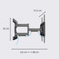 Soporte TV de Pared Articulado ⎮ RAMA - ROSTRO