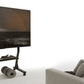 TV Soporte Ruedas Rollin Black