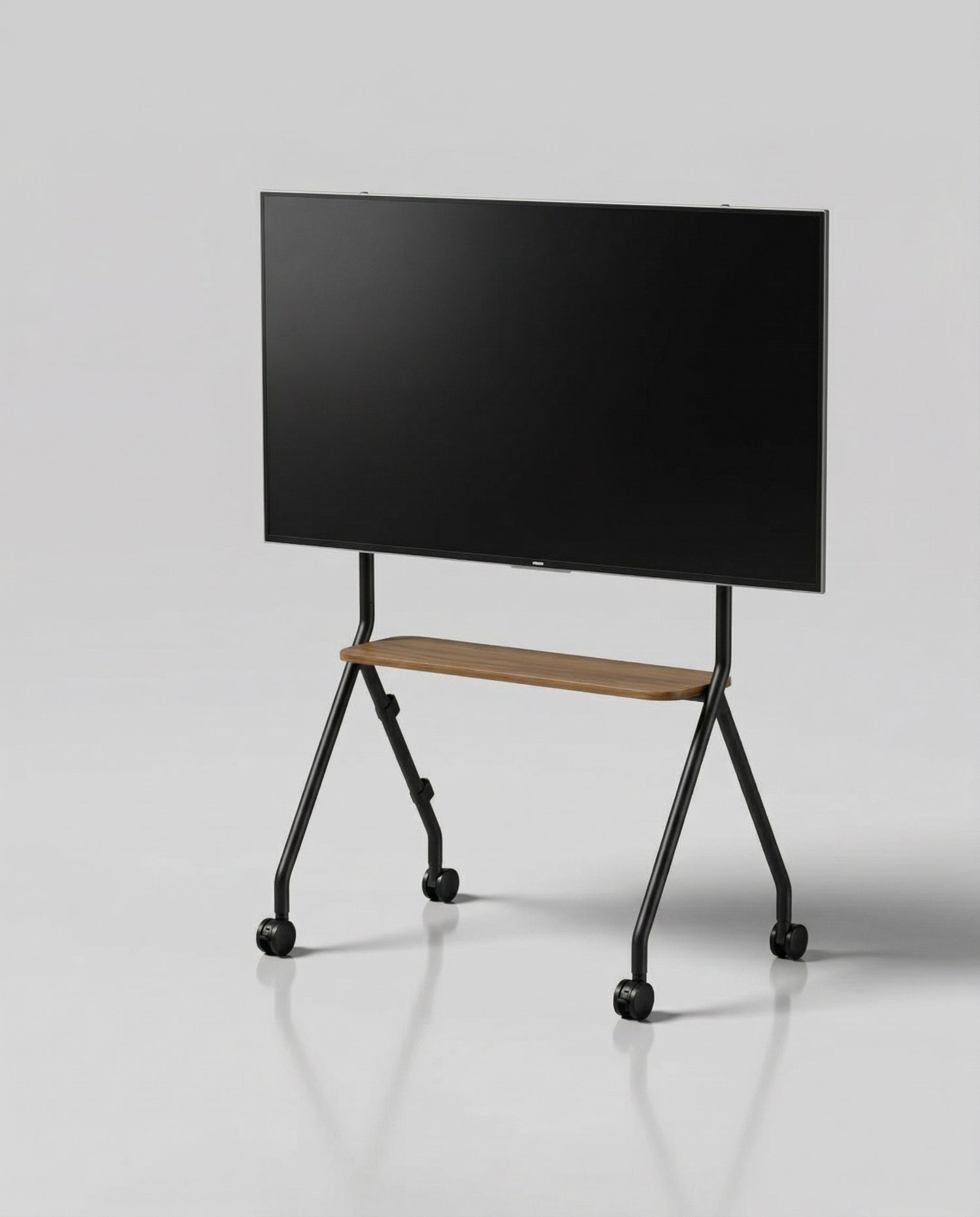 Soporte TV con ruedas ⎮ROLLIN NATURE 2.0 - ROSTRO